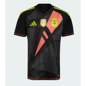 Fotbalové Dres Argentina Brankářské Domácí Oblečení Copa America 2024 Krátký Rukáv